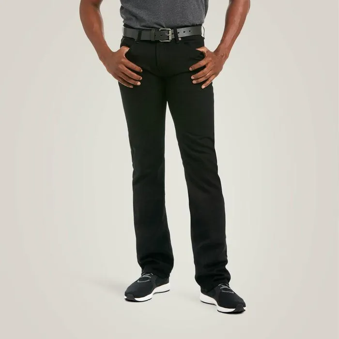 Men Denim Ariat M7 Slim Legacy Straight Jean Black