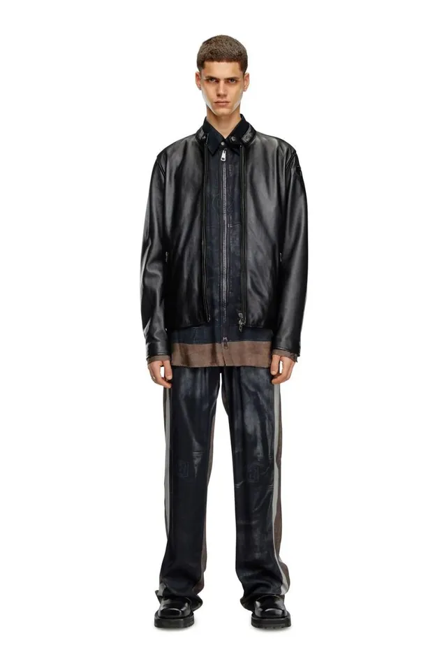 Men Diesel Jackets LCARVER Black