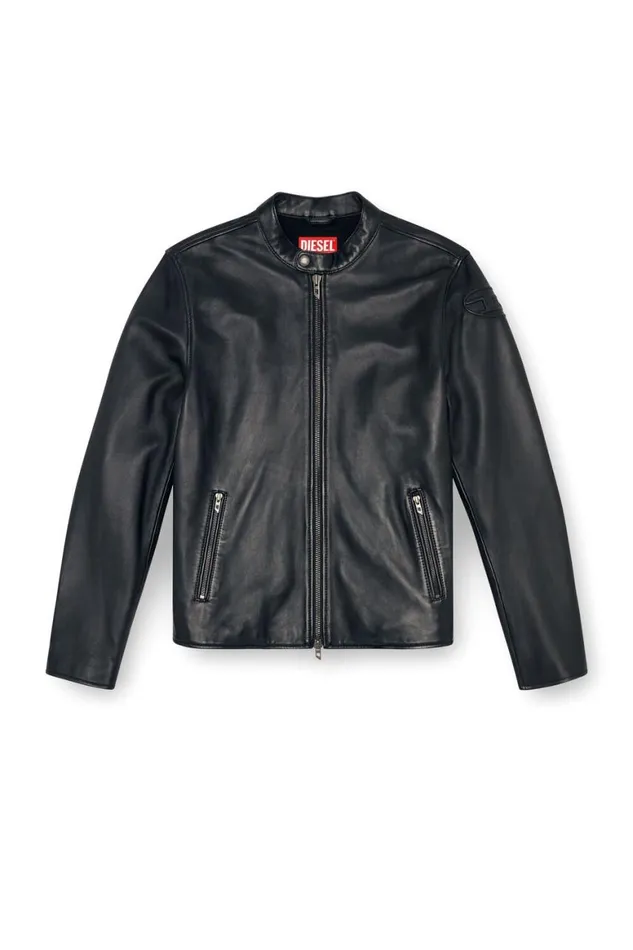 Men Diesel Jackets LCARVER Black Men Diesel Jackets LCARVER Black