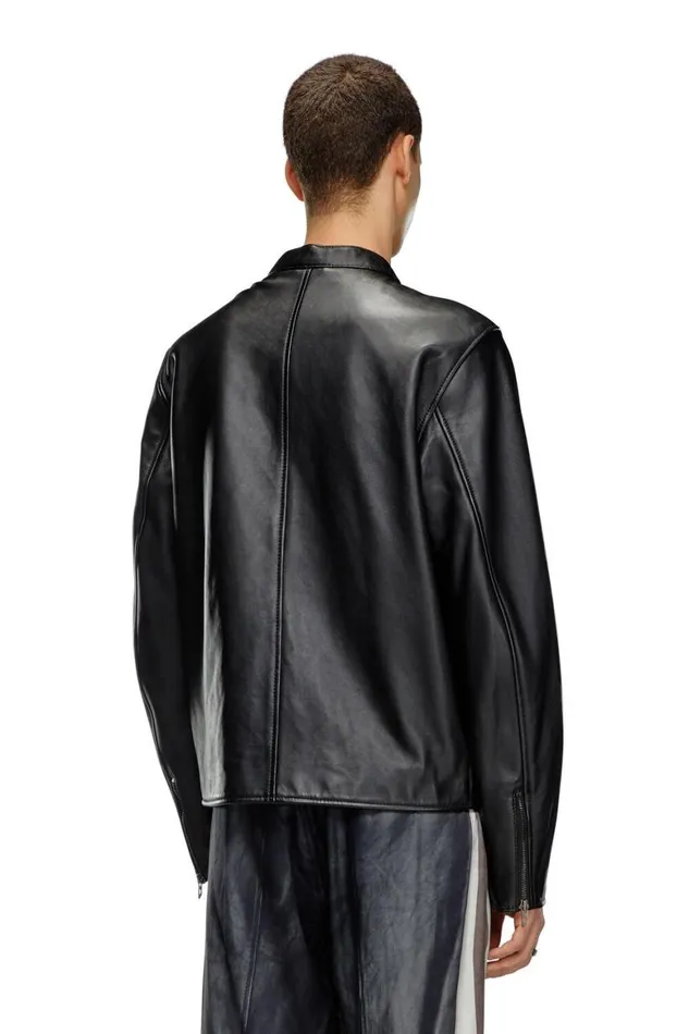 Men Diesel Jackets LCARVER Black Men Diesel Jackets LCARVER Black