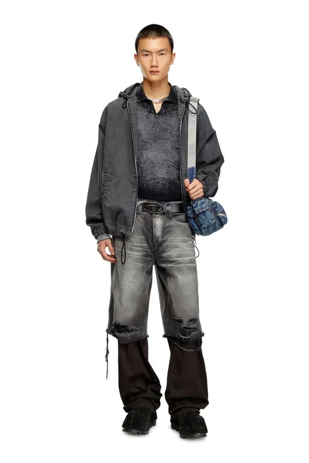Men Diesel Knitwear KLORENZO Black