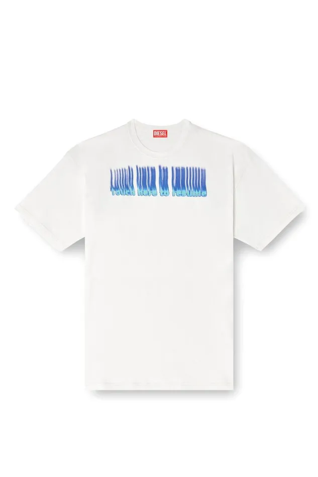 Men Diesel TShirts and Polos TBOXTR14 White