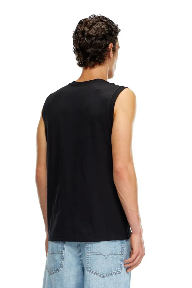 Men Diesel TShirts and Polos TISCODIV Black Men Diesel TShirts and Polos TISCODIV Black