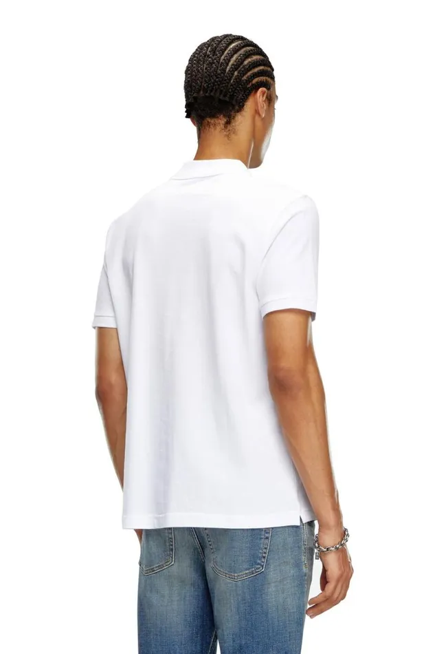 Men Diesel TShirts and Polos TREJUSTDOVALPJ White