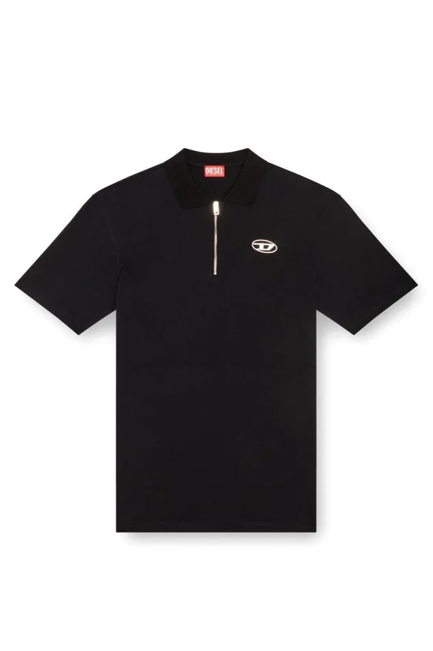 Men Diesel TShirts and Polos TVOROD Black