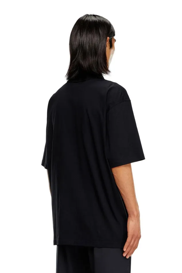 Men Diesel TShirts and Polos TVOROD Black