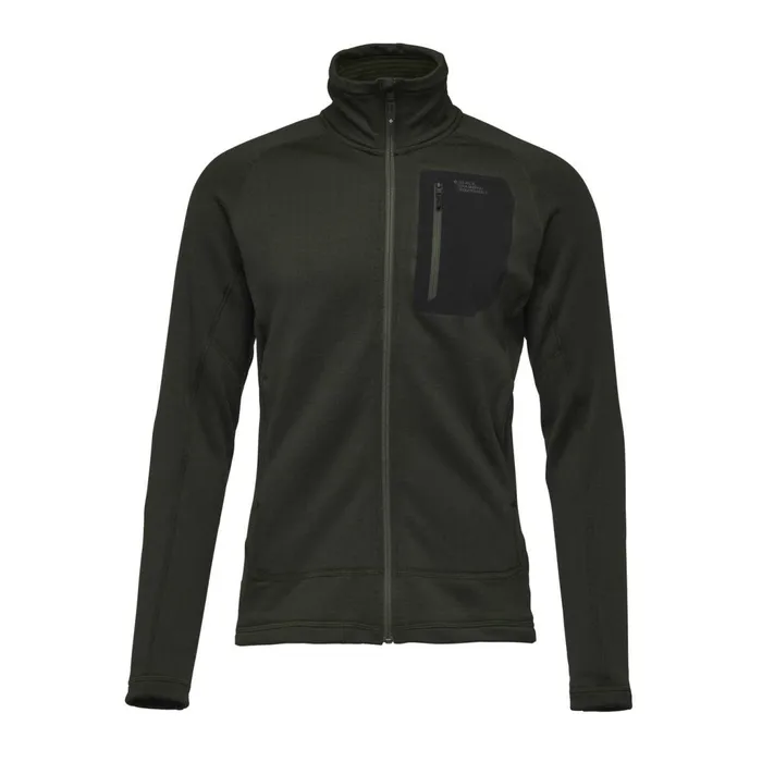Men Fleece Black Diamond Factor Jacket