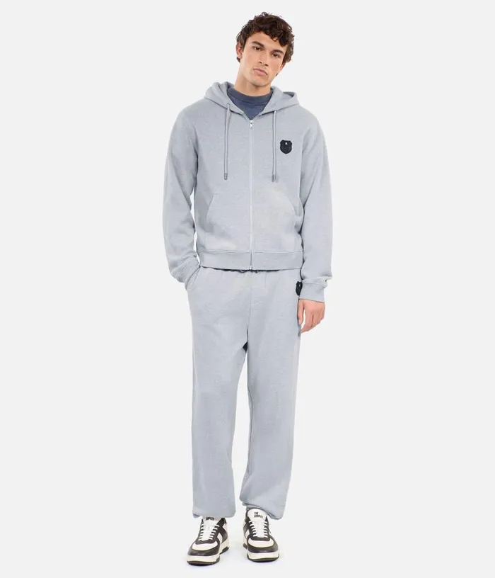Men Grey Blazon Tracksuit Trousers THE KOOPLES Sweatshirts and Sweatpants