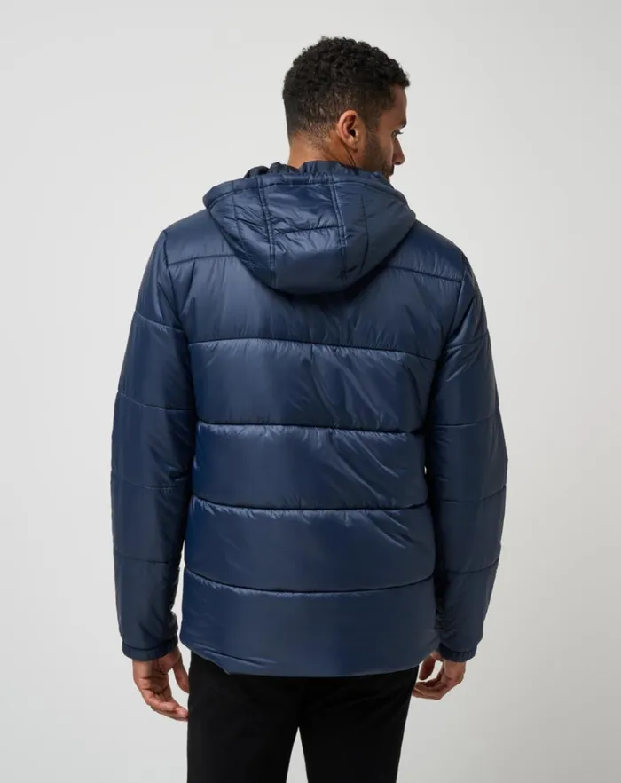 Men Jackets TravisMathew AVES TECH PUFFER JACKET Total Eclipse