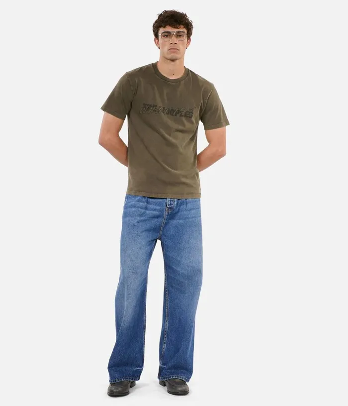 Men Khaki What Tshirt THE KOOPLES Tshirts