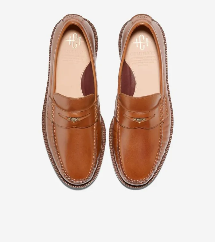 Men Men039s American Classics Pinch Penny Loafer Brown Cole Haan Loafers and Drivers