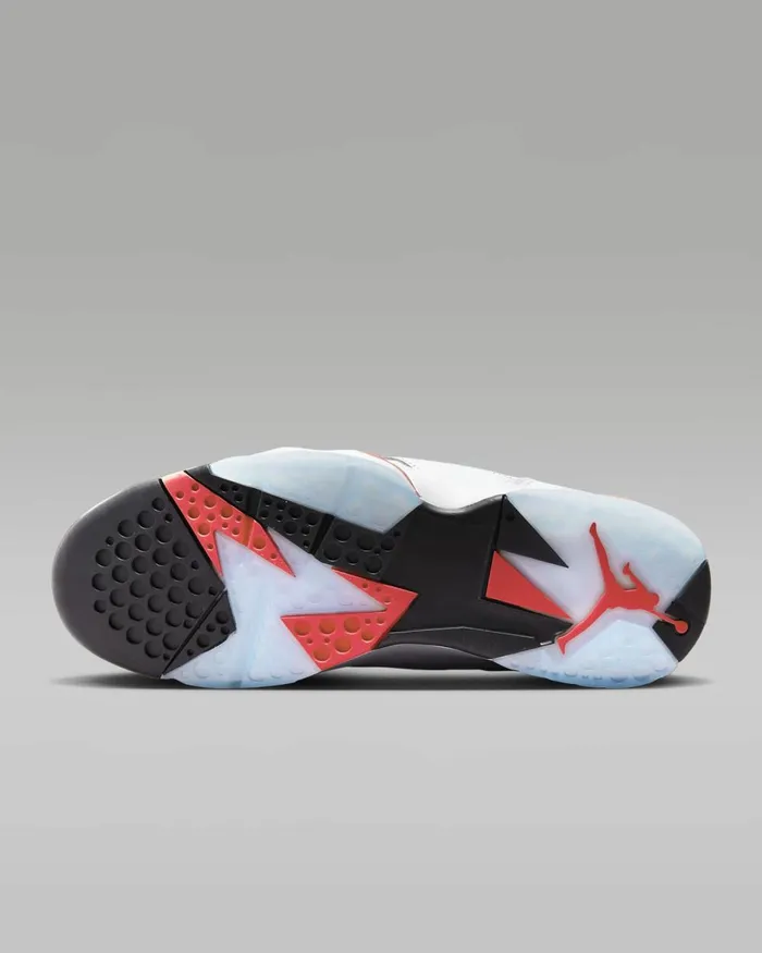 Men Nike All Shoes Air Jordan 7 Retro Whiteblackcrimson