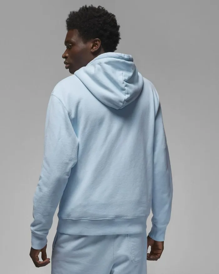 Men Nike Hoodies And Sweatshirts Air Jordan Wordmark Ice Bluesail