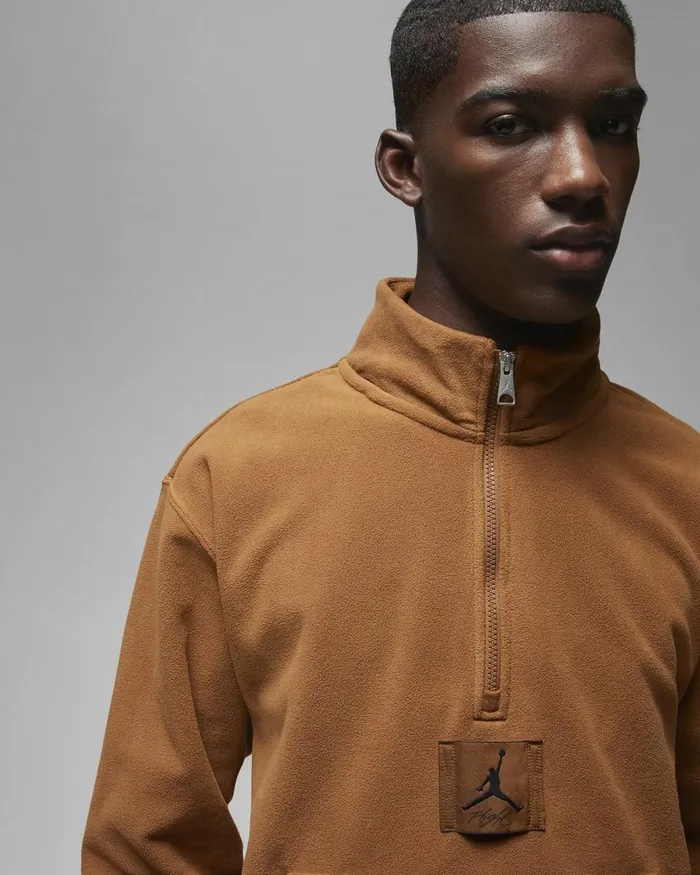 Men Nike Hoodies And Sweatshirts Jordan Essentials Light British Tan