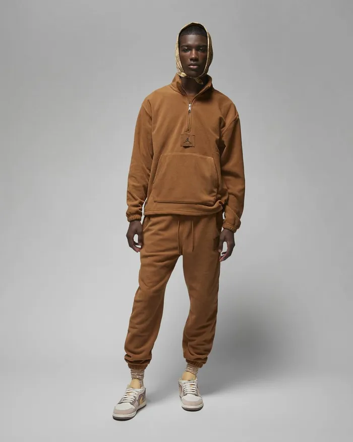 Men Nike Hoodies And Sweatshirts Jordan Essentials Light British Tan