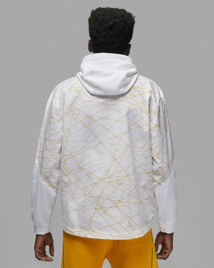 Men Nike Hoodies And Sweatshirts Paris SaintGermain Whitetour Yellow