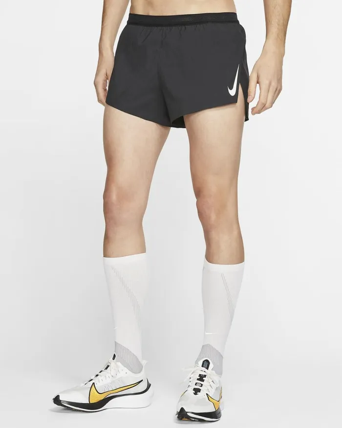 Men Nike Shorts AeroSwift Blackwhite