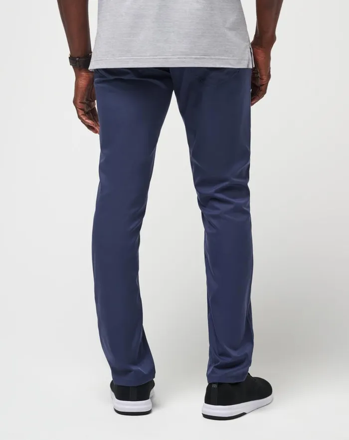 Men Pants TravisMathew OPEN TO CLOSE PANT Navy