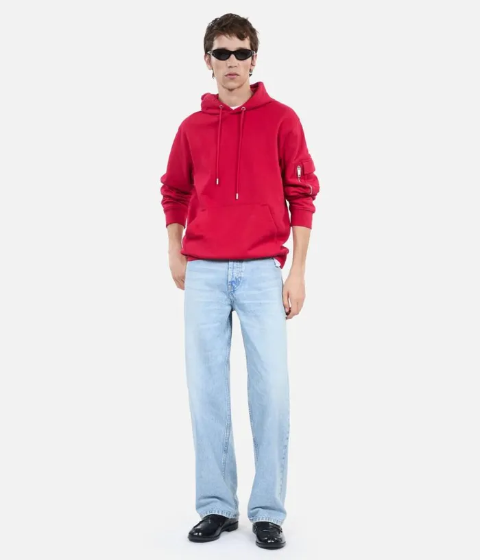 Men Red Hoodie THE KOOPLES Knits and Tees