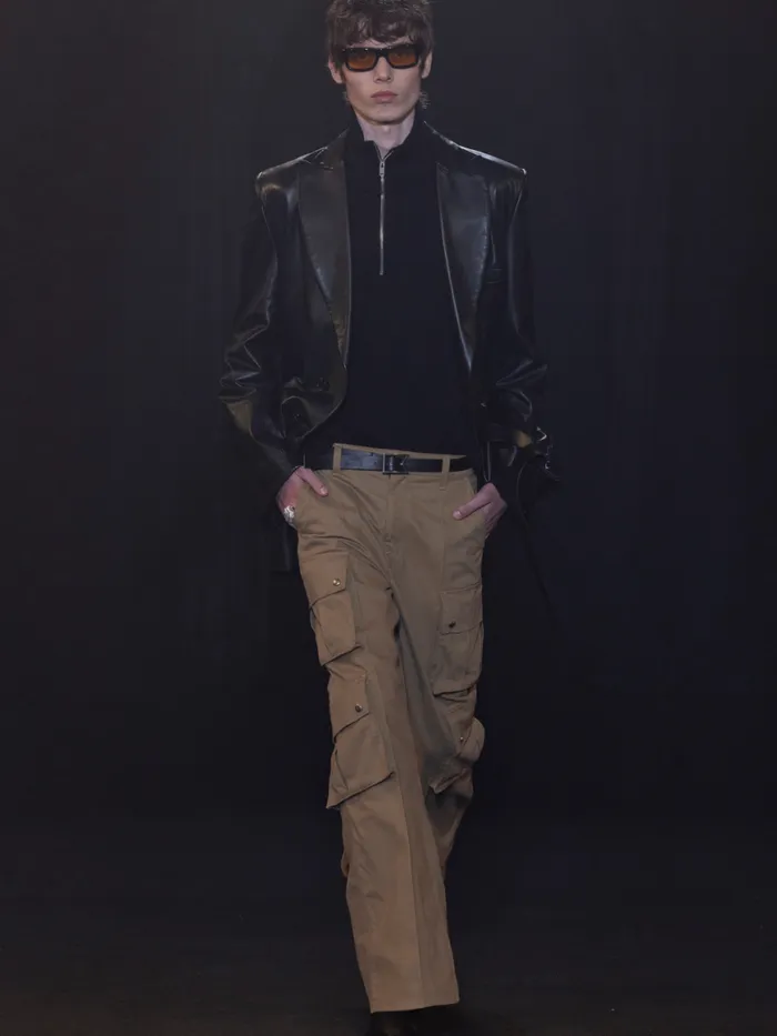 Men Rhude Luxe Knitwear CORE CASHMERE KNIT QUARTERZIP Black