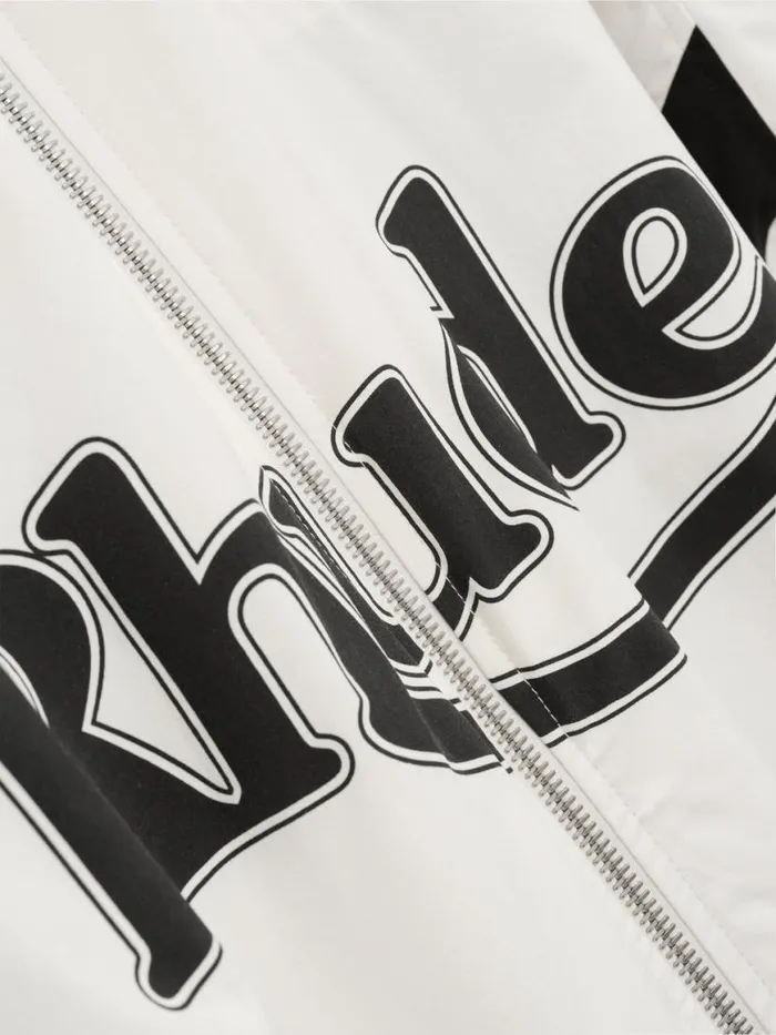 Men Rhude Outerwear SKI TRACK JACKET Whiteblack