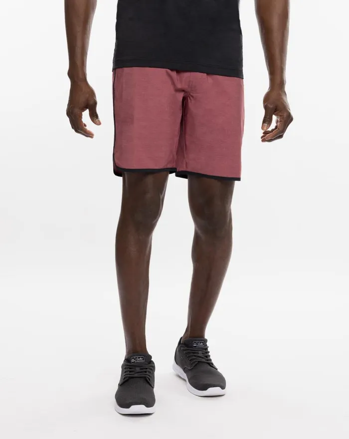 Men Shorts TravisMathew ANOTHER ROUND ACTIVE SHORT 75IN Roan Rouge