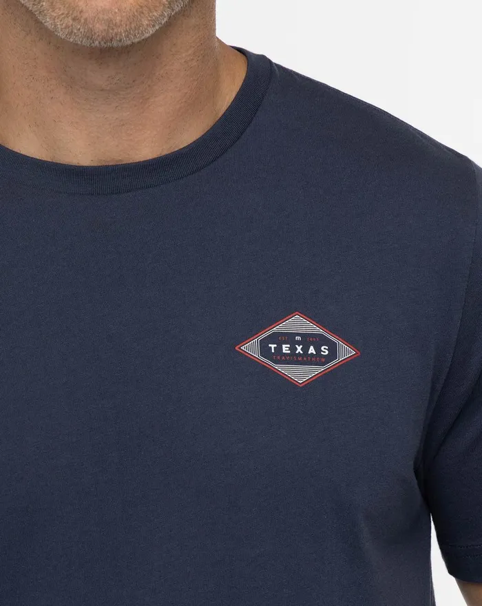 Men Tees TravisMathew ELBOW ROOM TEE Mood Indigo