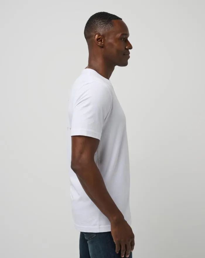 Men Tees TravisMathew FAMOUS REINDEER TEE White