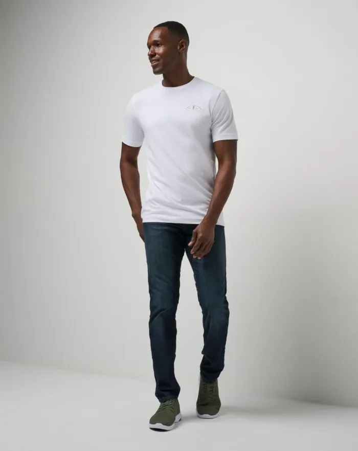 Men Tees TravisMathew FAMOUS REINDEER TEE White