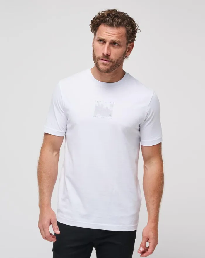 Men Tees TravisMathew OHANA EXPRESS TEE White