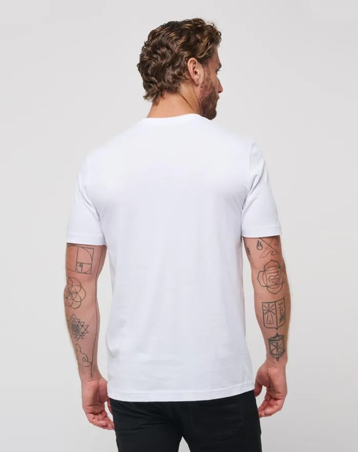 Men Tees TravisMathew OHANA EXPRESS TEE White Men Tees TravisMathew OHANA EXPRESS TEE White