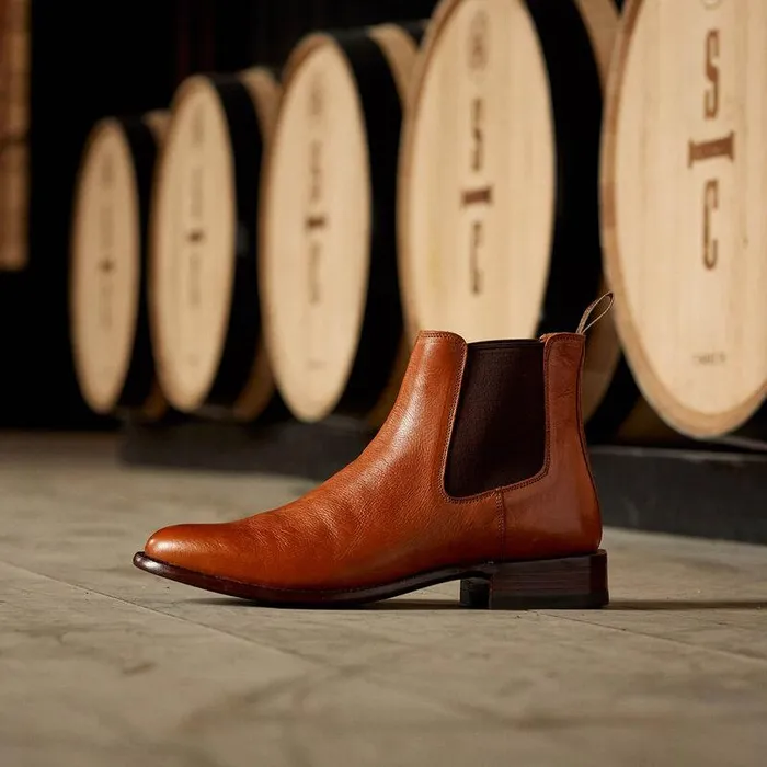Men Western Boots Ariat Bench Made Reed Western Boot Aged Cognac