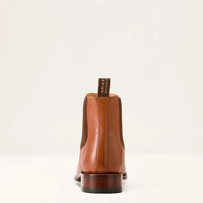 Men Western Boots Ariat Bench Made Reed Western Boot Aged Cognac
