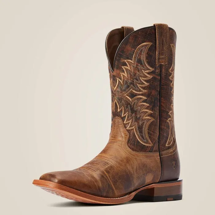 Men Western Boots Ariat Point Ryder Western Boot Dry Creek Tan