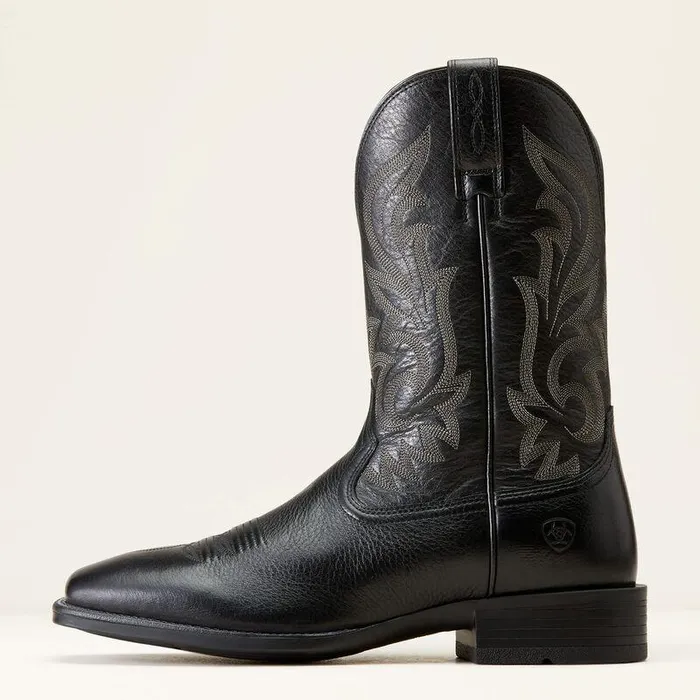Men Western Boots Ariat Slim Zip Ultra Western Boot Black Deertan Men Western Boots Ariat Slim Zip Ultra Western Boot Black Deertan