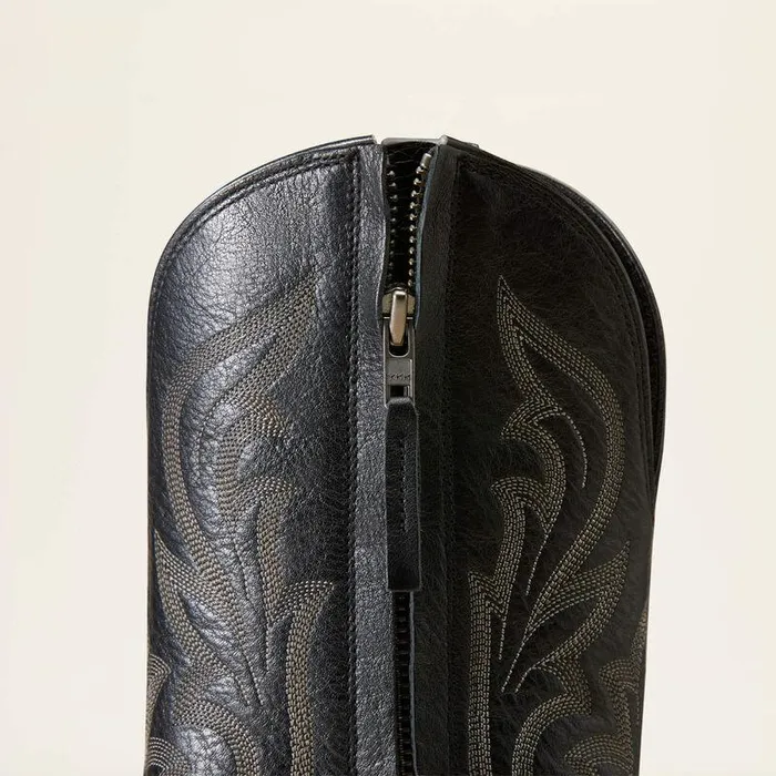 Men Western Boots Ariat Slim Zip Ultra Western Boot Black Deertan Men Western Boots Ariat Slim Zip Ultra Western Boot Black Deertan