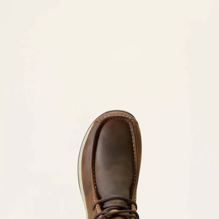 Men Western Boots Ariat Spitfire All Terrain Oily Distressed Tan