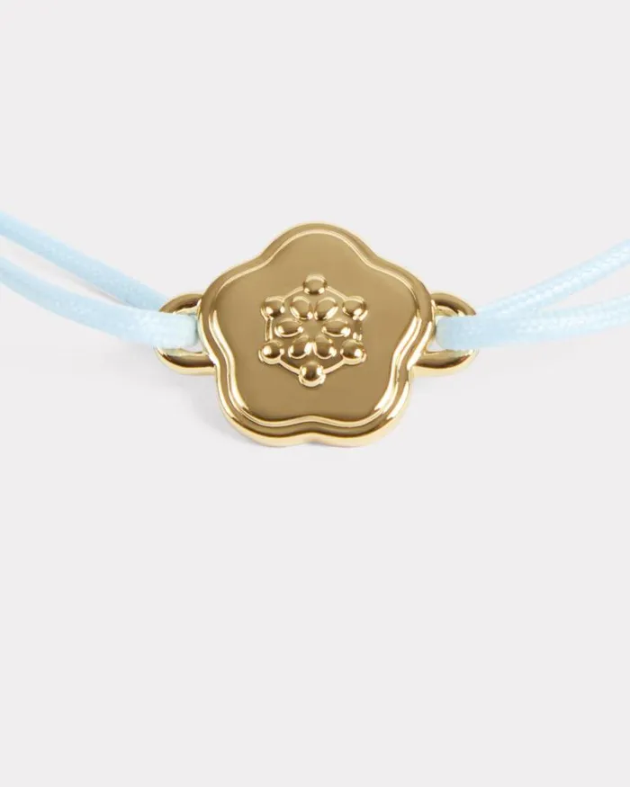 MenWomen 039Boke Flower039 Friendship Bracelet Light Blue Kenzo Pins And Jewelry