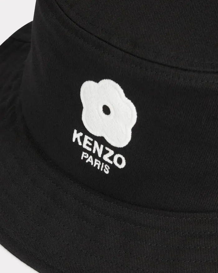 MenWomen 039Boke Flower 20039 Embroidered Cotton Hat Black Kenzo Caps And Hats