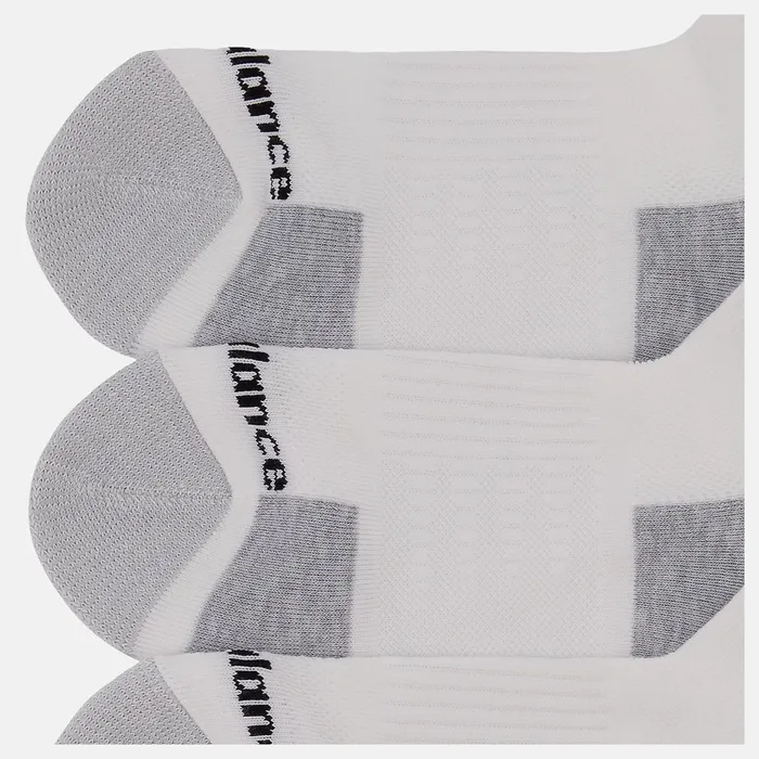 MenWomen Cushioned Low Cut Socks 6 Pack White New Balance Socks MenWomen Cushioned Low Cut Socks 6 Pack White New Balance Socks