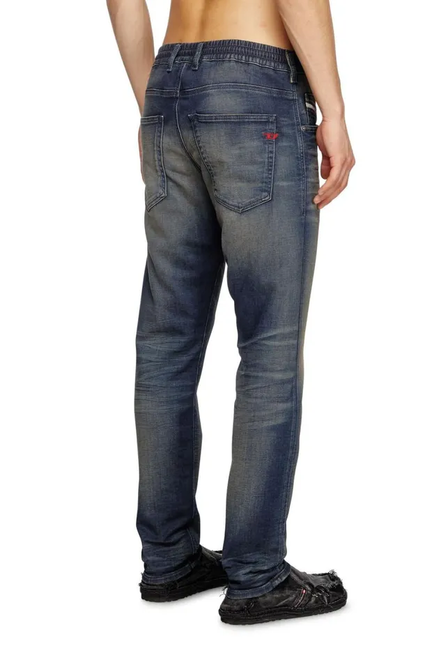 MenWomen Diesel Jeans Regular 2030 DKrooley Joggjeans 068PM Dark Blue