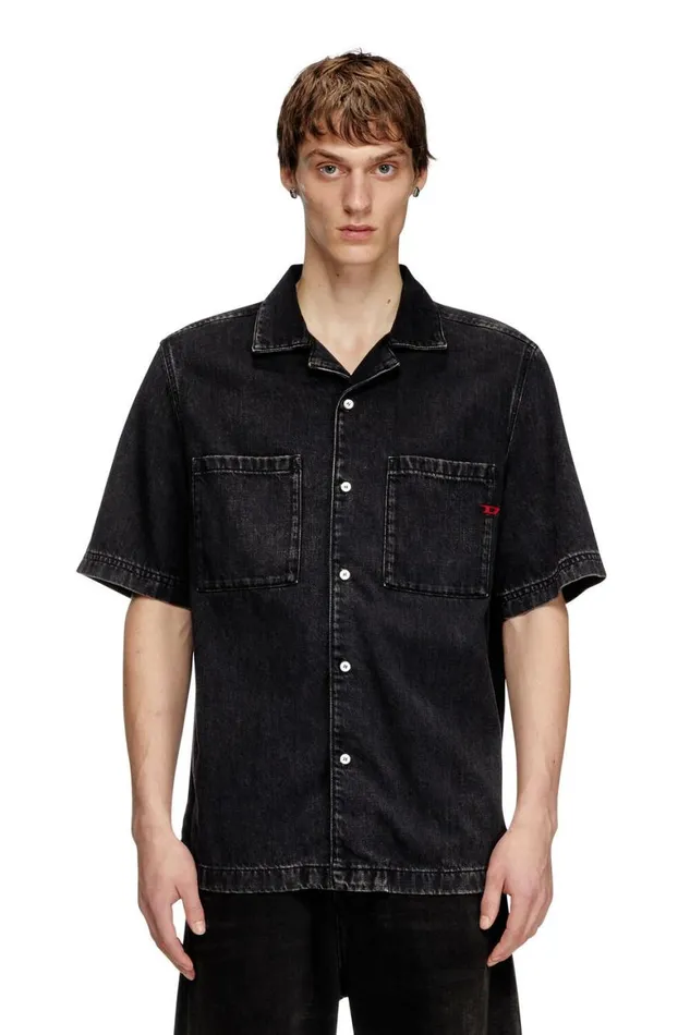 MenWomen Diesel Shirts DPAROSHORT Black MenWomen Diesel Shirts DPAROSHORT Black