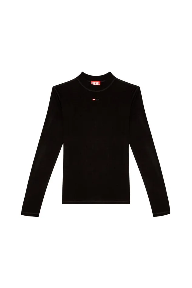 MenWomen Diesel TShirts and Polos TMOKKYLSMICRODIV Black