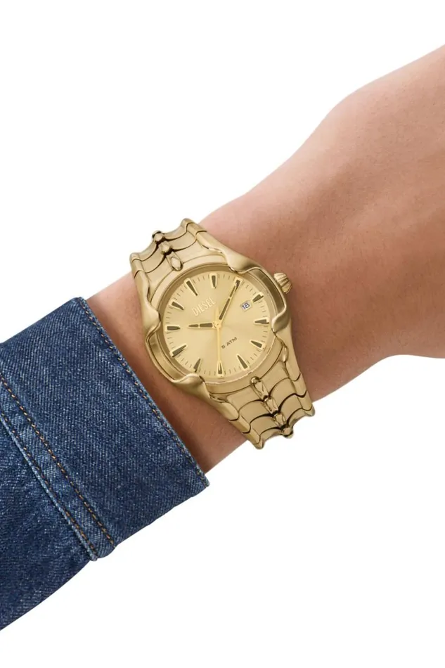 MenWomen Diesel Watches DZ2186 Gold