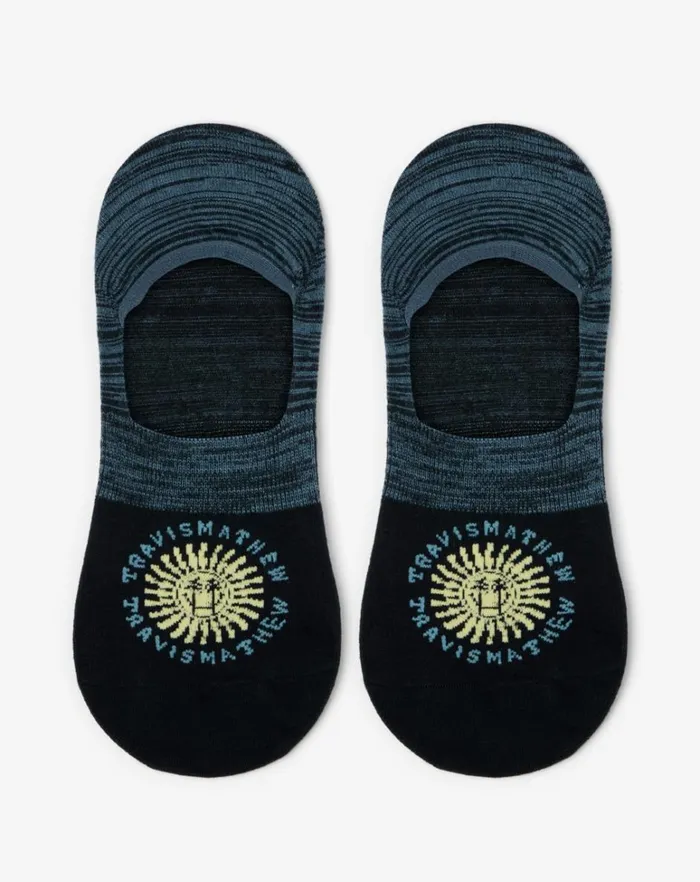 MenWomen Socks TravisMathew FLOTATION DEVICE NO SHOW SOCK Dark Teal