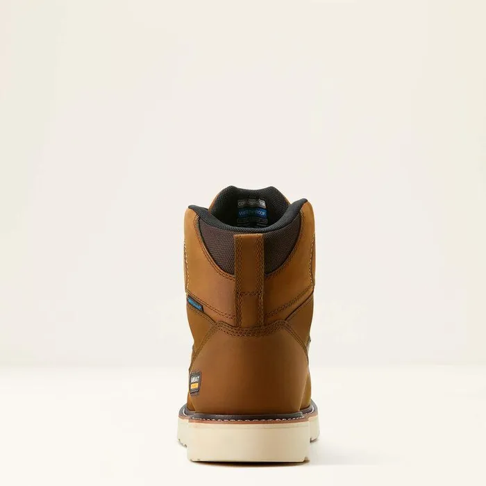 Men Work Boots Ariat Rebar Wedge Moc Toe 6quot Waterproof Composite Toe Work Boot Distressed Brown Men Work Boots Ariat Rebar Wedge Moc Toe 6quot Waterproof Composite Toe Work Boot Distressed Brown