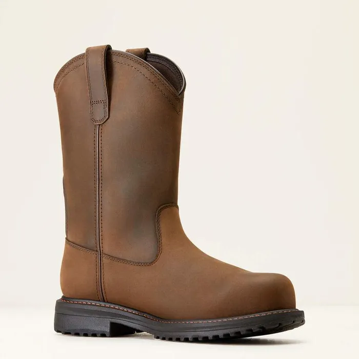 Men Work Boots Ariat RigTEK Waterproof Composite Toe Work Boot Oily Distressed Brown Men Work Boots Ariat RigTEK Waterproof Composite Toe Work Boot Oily Distressed Brown