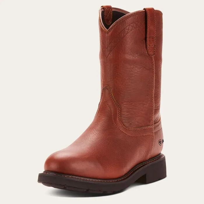 Men Work Boots Ariat Sierra Waterproof Work Boot Sunshine