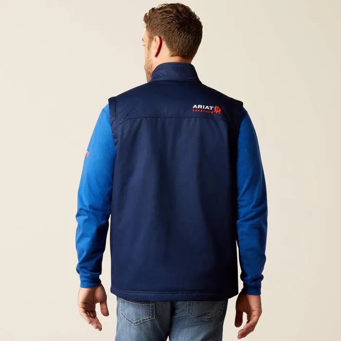 Men Workwear Ariat FR Basic Insulated Vest Navy