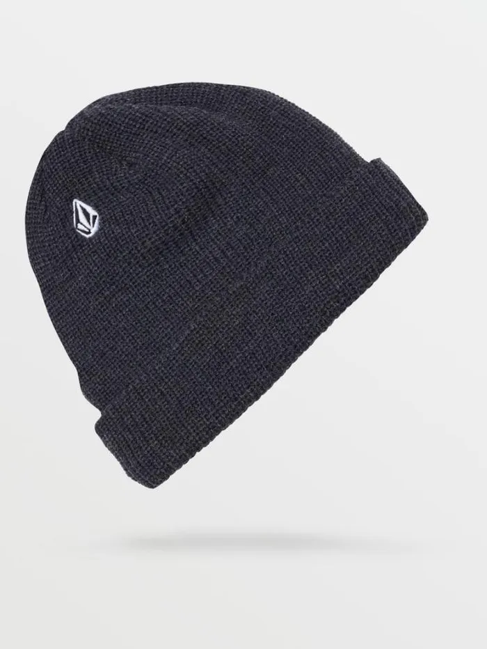 Mens Accessories Volcom Full Stone Beanie 8211 Charcoal Heather